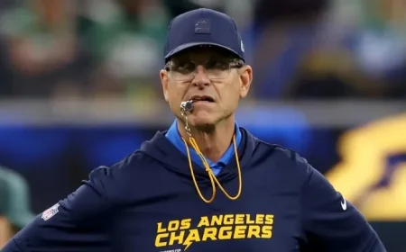 Jim Harbaugh Texts Sherrone Moore After Michigan Scandal: ‘A Tragedy’