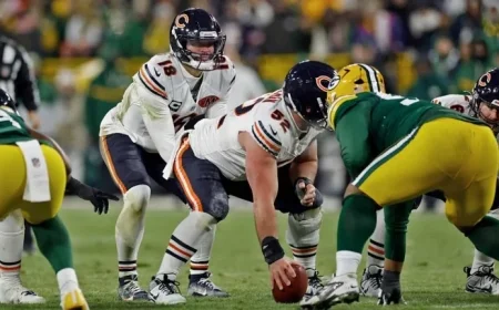 Bears Prepare for Crucial First-Place Clash with Packers