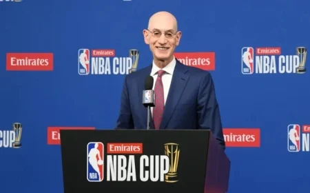 NBA Commissioner Adam Silver Discusses Expansion, Cup Future, and NBA Europe