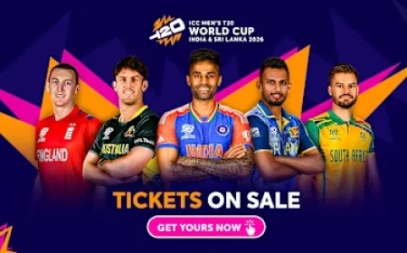 ICC Men’s T20 World Cup 2026 Tickets Now Available