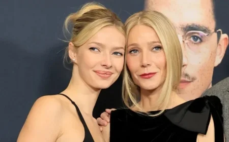 Apple Martin Shines in Calvin Klein Dress Mom Gwyneth Paltrow Wore in 1996