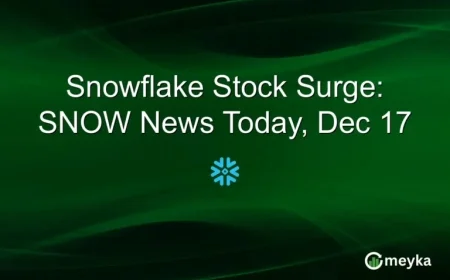 Snowflake Shares Soar: Latest SNOW News, Dec 17