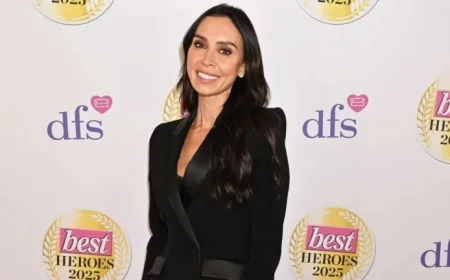 Christine Lampard’s Knitted Dress: Perfect Winter Warmth for Twixmas