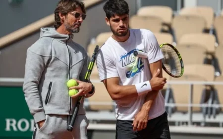 Carlos Alcaraz Parts Ways with Coach Ferrero; Samuel López Steps In