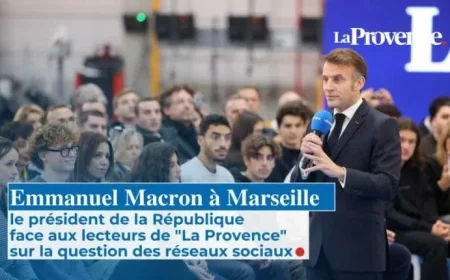 Macron in Marseille: Tackling Drug Trafficking and Touring Baumettes Prison