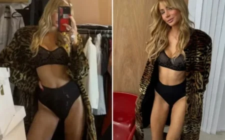 Olivia Attwood Stuns in Lingerie Amid Divorce Rumor Denial