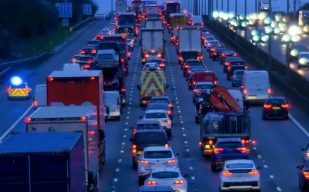 Fatal Single-Vehicle Crash Shuts Down Major UK Motorway for Hours