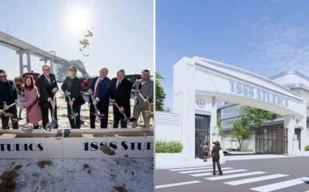 Bayonne, NJ Hosts Groundbreaking for 1888 Studios Film and TV Campus