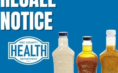 Oklahoma Grocery Stores Recall Salad Dressing Due to Concerns