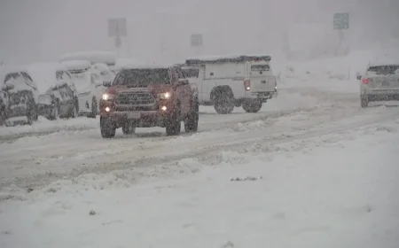 Blizzard Alert: Plunging Snow Levels Make Mountain Travel Hazardous