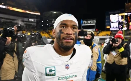 Dolphins Bench Tagovailoa, Promote Rookie Ewers as Starting QB