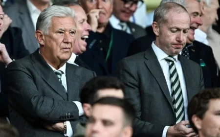 Celtic Chairman Peter Lawwell Resigns Amid ‘Intolerable’ Threats and Abuse