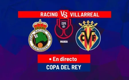 Live Copa del Rey: Racing de Santander vs. Villarreal Today