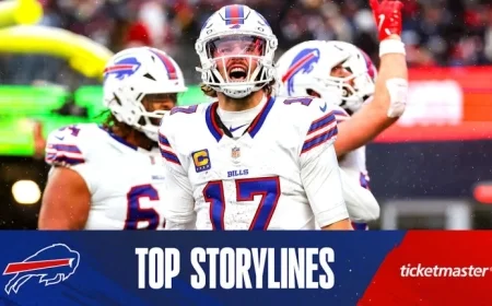 Top 5 Key Storylines: Buffalo Bills vs. Cleveland Browns