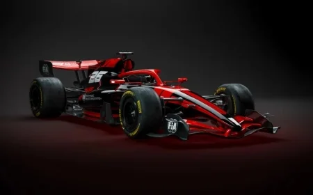 F1 Unveils 2026 Car: New Design, Technology, and Regulations