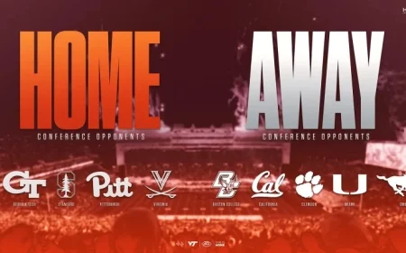 ACC Reveals Hokies’ 2026 Conference Football Opponents