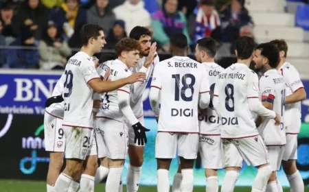 Huesca vs Osasuna: Final Score 2-4, Full Match Summary and Highlights