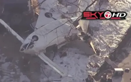Crews Tackle Small Plane Crash in Nashua, NH