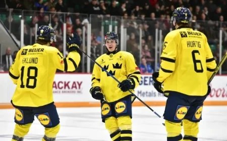 Sweden Targets Gold at 2026 World Juniors Championship