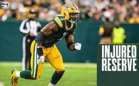 Packers Place Defensive Lineman Micah Parsons on Injured Reserve