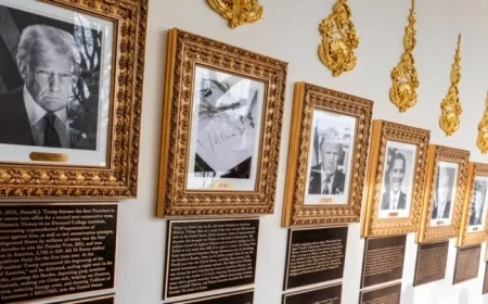 White House Erects Plaques Mocking Obama and Biden