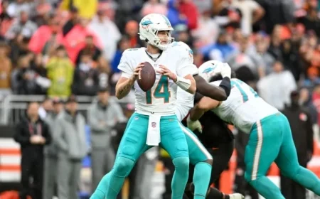 Mike McDaniel: Ewers Leads, Tagovailoa Set as No. 3 QB