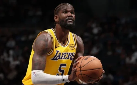 Lakers’ Deandre Ayton Wins November’s Bob Lanier Community Assist Award