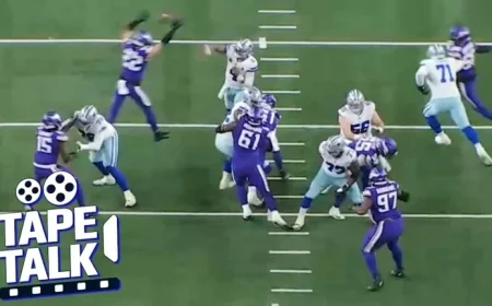 Key Highlights from Cowboys vs. Vikings Game Film