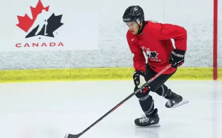Canada’s Zayne Parekh Shines as World Juniors Approach
