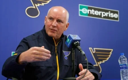 Blues Evaluate Trade Options Amid Performance Decline
