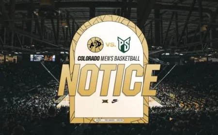 CU Men’s Basketball Game Confirmed for 7 p.m. Wednesday, Dec. 17