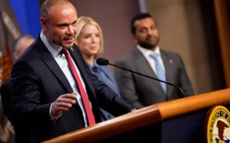 FBI Deputy Director Dan Bongino Resigns Effective January: NPR