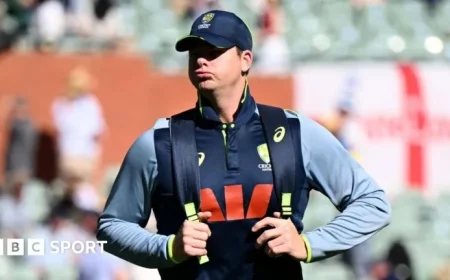 Steve Smith Sidelined from Third Ashes Test Due to Nausea and Dizziness