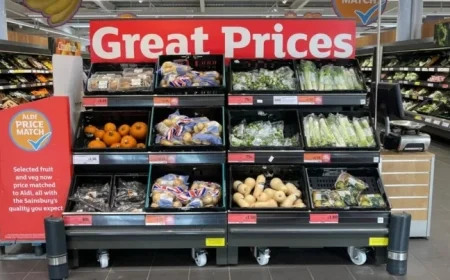 Discounted Vegetables at Major Supermarkets: Morrisons, Aldi, Lidl, Tesco, Sainsbury’s