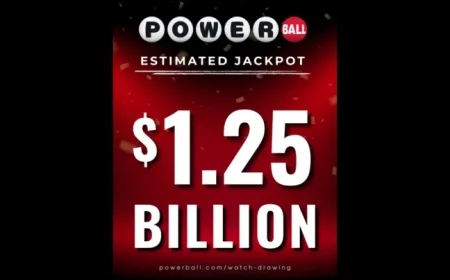 Powerball Jackpot Soars to $1.25 Billion, Spreading Holiday Cheer