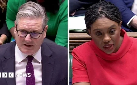 Kemi Badenoch Confronts Keir Starmer on Government Record at Year-End PMQs