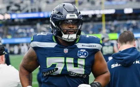 Josh Jones Eager for First Seahawks Start as Charles Cross Sits Out