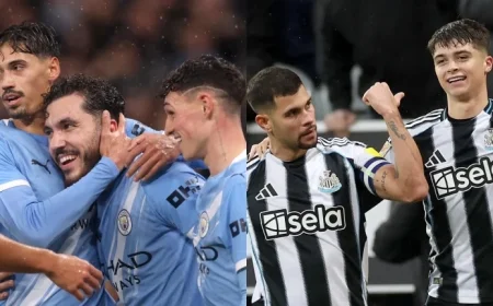 Man City, Newcastle Secure Semi-Final Spots