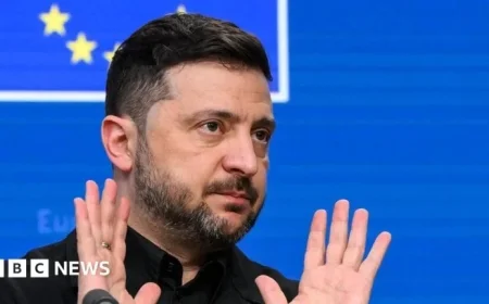 Zelensky Warns as EU Leaders Discuss Russia’s Frozen Assets