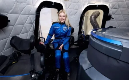 Wheelchair User Makes Historic Space Flight Debut
