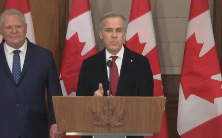 Carney and Ford Sign Agreement to Accelerate Major Projects, Including Ring of Fire