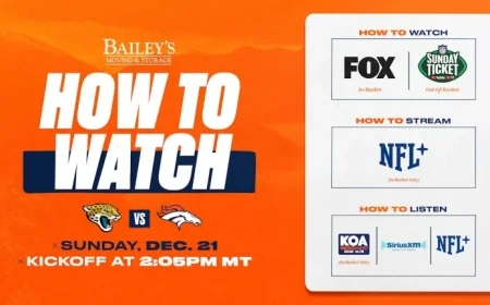 Broncos vs. Jaguars: Viewing Guide
