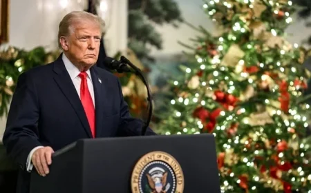 President Trump Celebrates America’s Historic Comeback in Year-End Speech