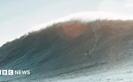Devon Surfer Laura Crane Eyes Record with Monster Wave Challenge