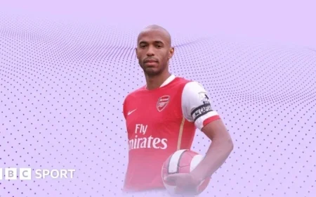Thierry Henry Honored with 2025 Sports Personality Lifetime Achievement Award