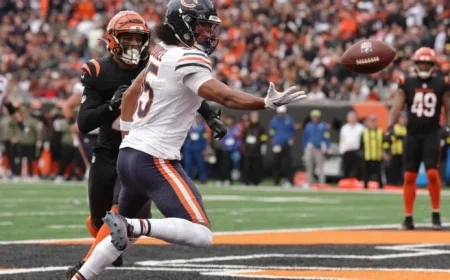 Bears Miss Odunze and Burden in Clash with Packers