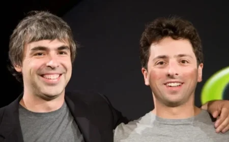 Alphabet Stock Surge Boosts Cofounders’ Wealth Beyond All But Elon Musk