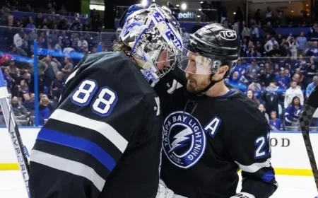 Vasilevskiy, McDonagh Set to Return for Lightning vs. Kings Clash