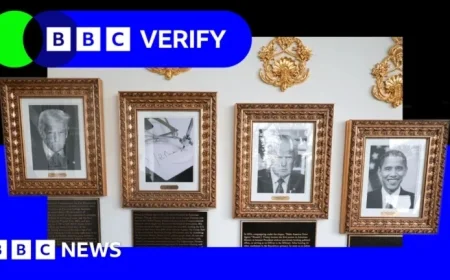 White House Plaques Scrutinized for Targeting Former US Presidents