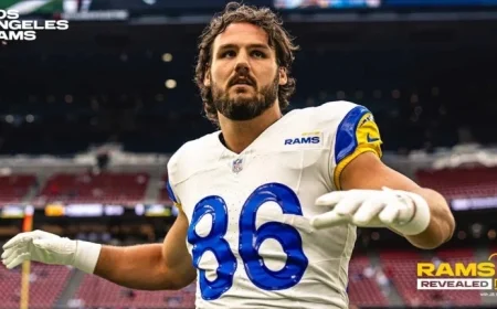 Colby Parkinson Explains Rams’ 13-Personnel Strategy and Tight Ends’ Role